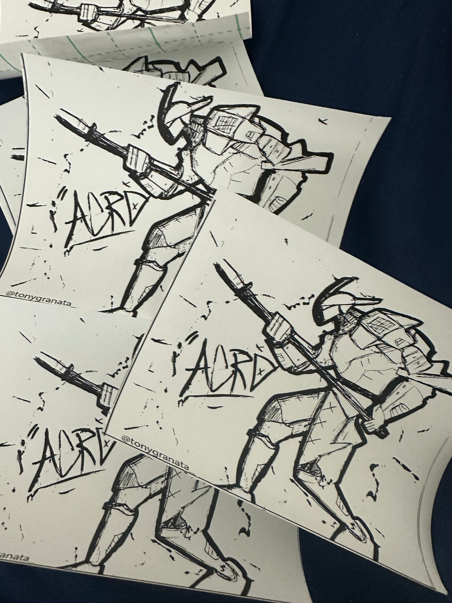 Robot Sticker