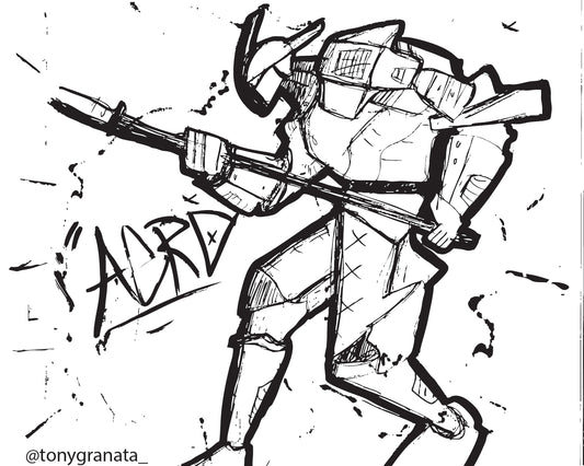 Robot Sticker